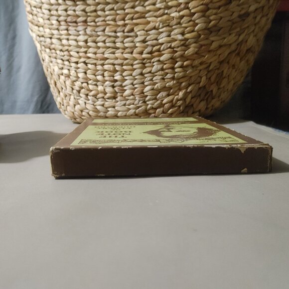 Elbert Hubbard 1927 The Note Book Of Hardcover Box Leather Wisdom Brown - Picture 5 of 15